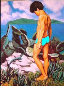 the boy in art